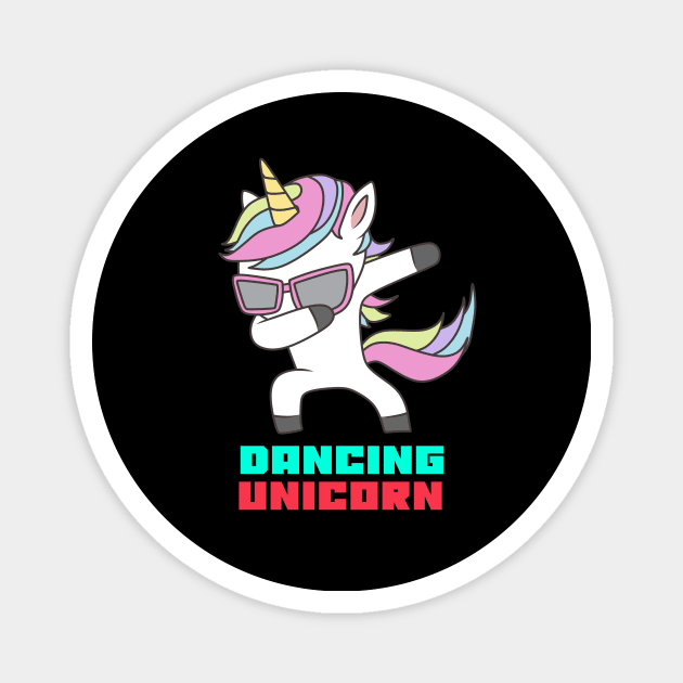 Dancing Unicorn | Cute Baby Magnet by KidsKingdom